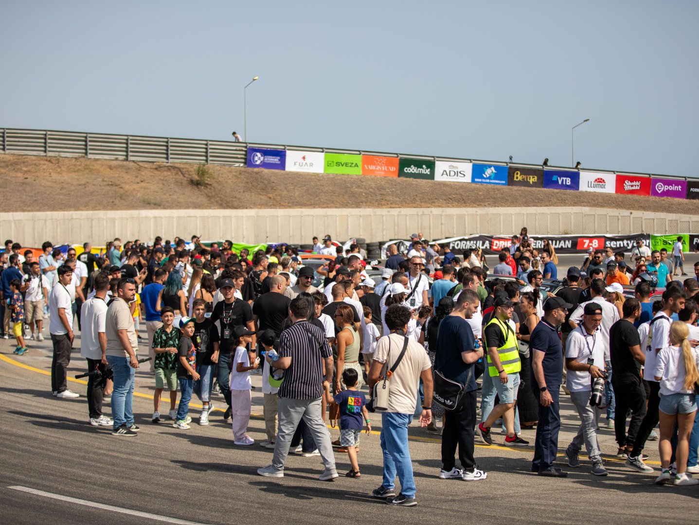 Azərbaycanda ilk dəfə "Formula Drift Azerbaijan" yarışı keçirilib (FOTO)
