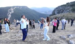 Xaricdə Yaşayan Azərbaycanlı Alimlərin Forumunun iştirakçıları Xankəndi və Şuşa şəhərlərində olublar (FOTO)