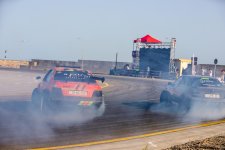 Azərbaycanda ilk dəfə "Formula Drift Azerbaijan" yarışı keçirilib (FOTO)