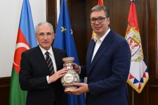 Serbiya prezidenti Muxtar Babayevlə COP29-a hazırlığı müzakirə edib