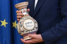 Serbiya prezidenti Muxtar Babayevlə COP29-a hazırlığı müzakirə edib