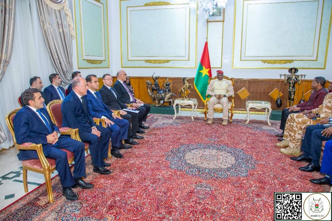 Elçin Əmirbəyov Burkina-Faso Prezidenti ilə görüşüb (FOTO)