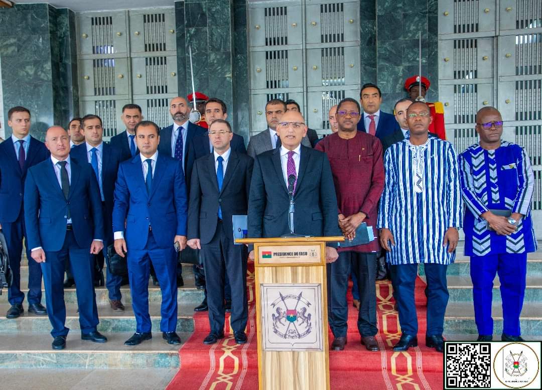 Elçin Əmirbəyov Burkina-Faso Prezidenti ilə görüşüb (FOTO)