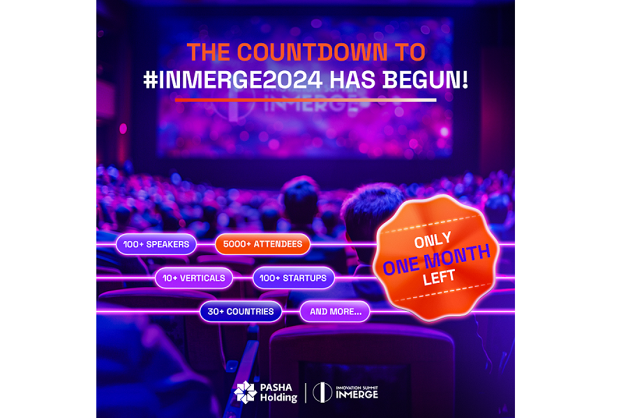 “INMerge” Innovasiya Sammitinə 1 ay qaldı!