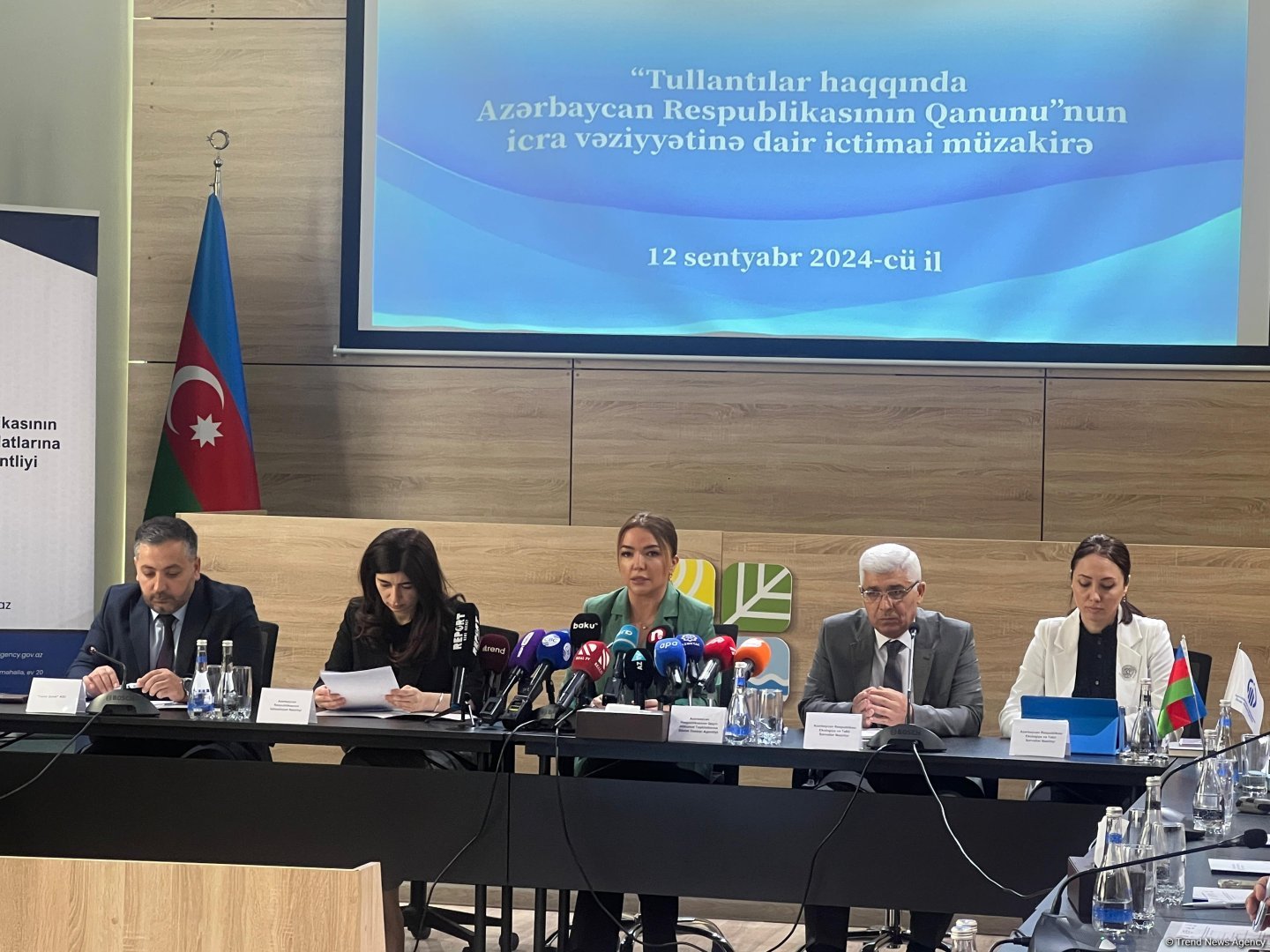“Tullantılar haqqında Azərbaycan Respublikasının Qanunu”nun icra vəziyyətinə dair ictimai müzakirə keçirilib