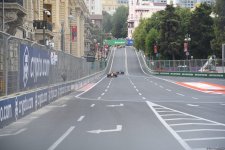 Bakıdakı "Formula 1"dən maraqlı anlar - FOTOREPORTAJ