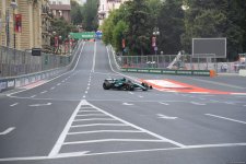 Bakıdakı "Formula 1"dən maraqlı anlar - FOTOREPORTAJ