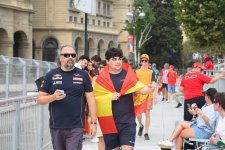 Bakıdakı "Formula 1"dən maraqlı anlar - FOTOREPORTAJ