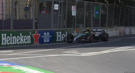 Bakıda “Formula 1” komandalarının ikinci sərbəst yürüşləri başa çatdı (FOTO) (ƏLAVƏ OLUNUB)