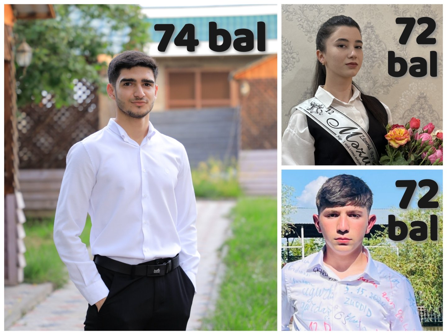 Gürcüstan Azərbaycanlılarının İnteqrasiya Mərkəzinin abituriyentləri qəbul imtahanında yüksək nəticələr göstərib (FOTO)