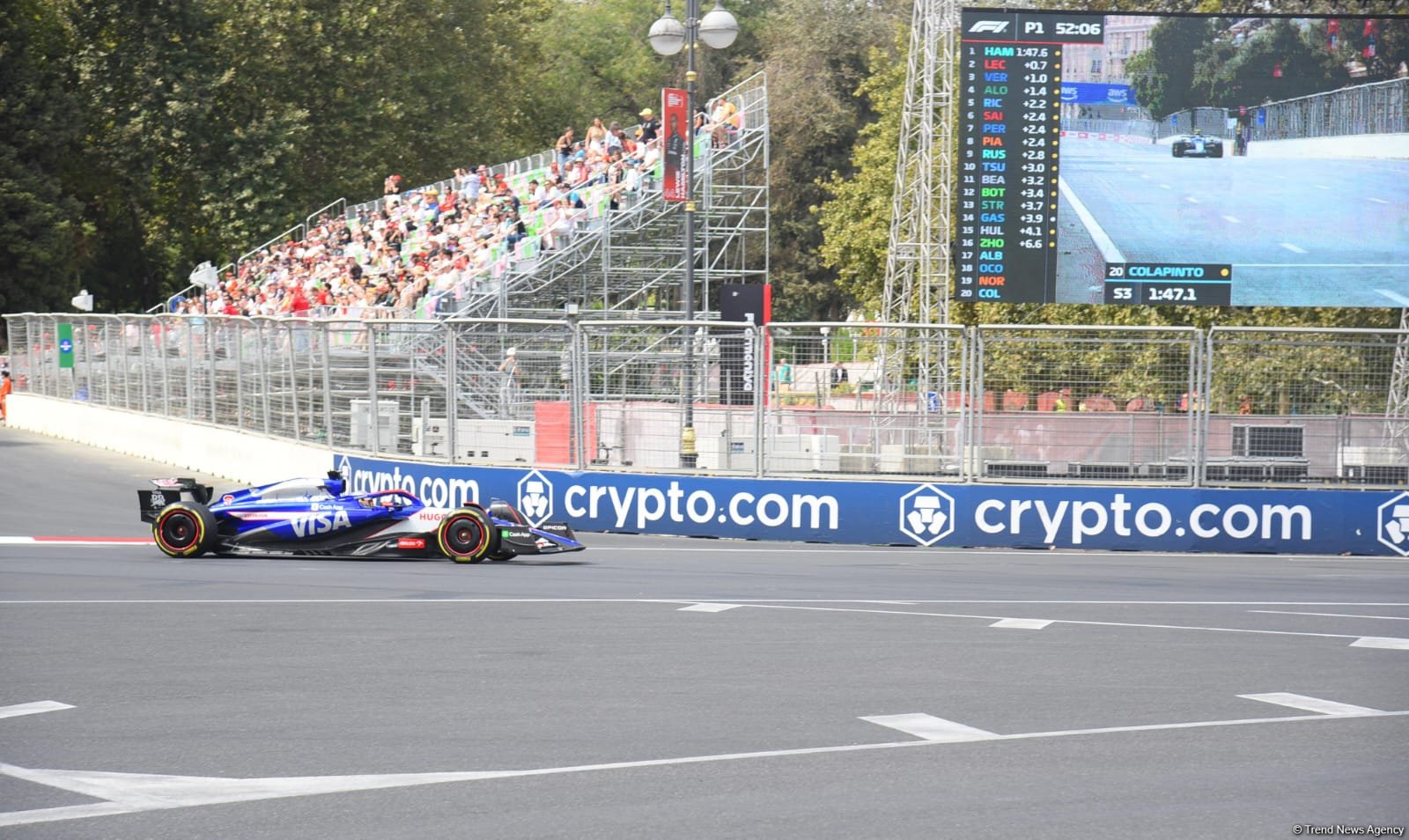 Bakıdakı "Formula 1"dən maraqlı anlar - FOTOREPORTAJ