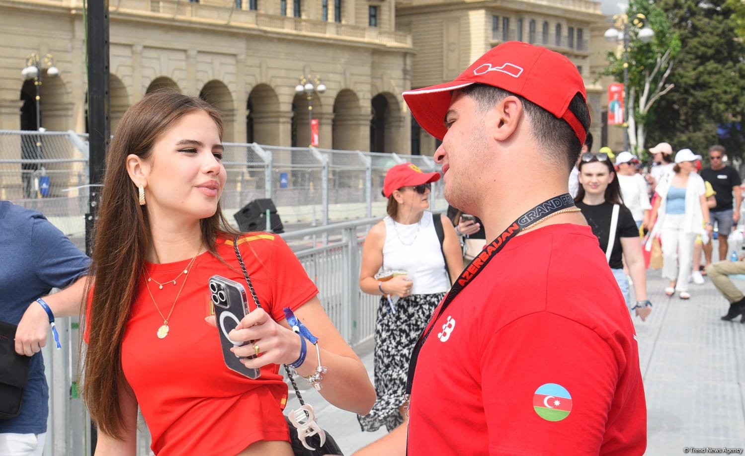 Bakıdakı "Formula 1"dən maraqlı anlar - FOTOREPORTAJ
