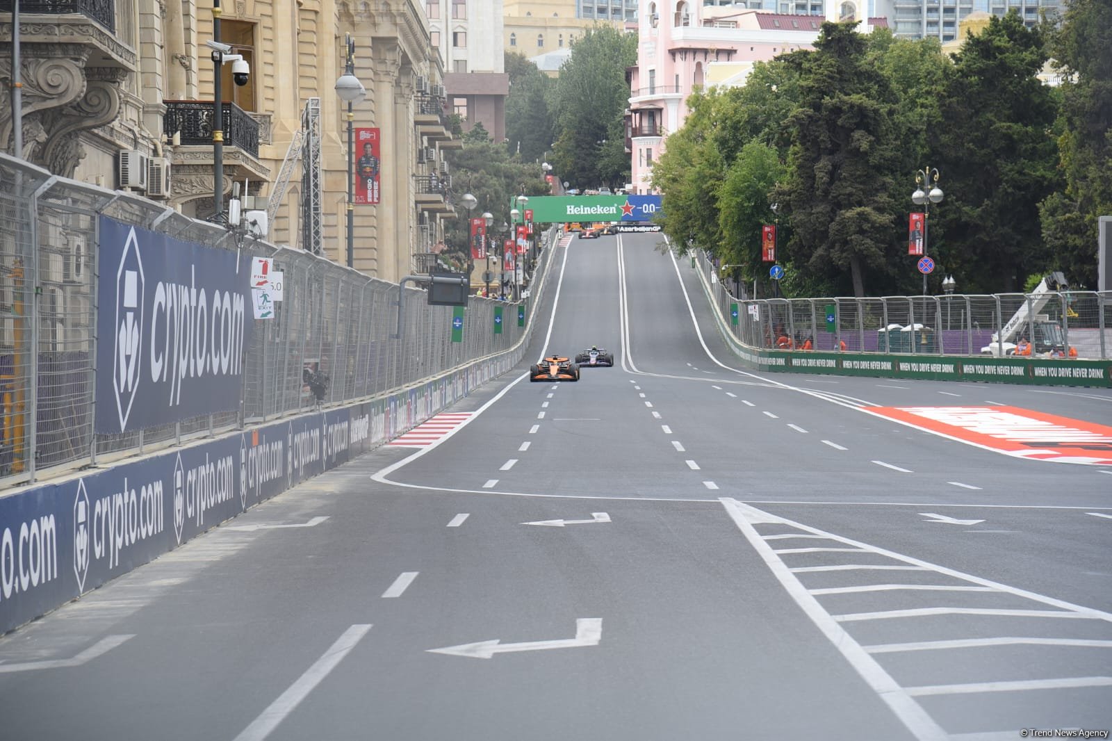 Bakıdakı "Formula 1"dən maraqlı anlar - FOTOREPORTAJ