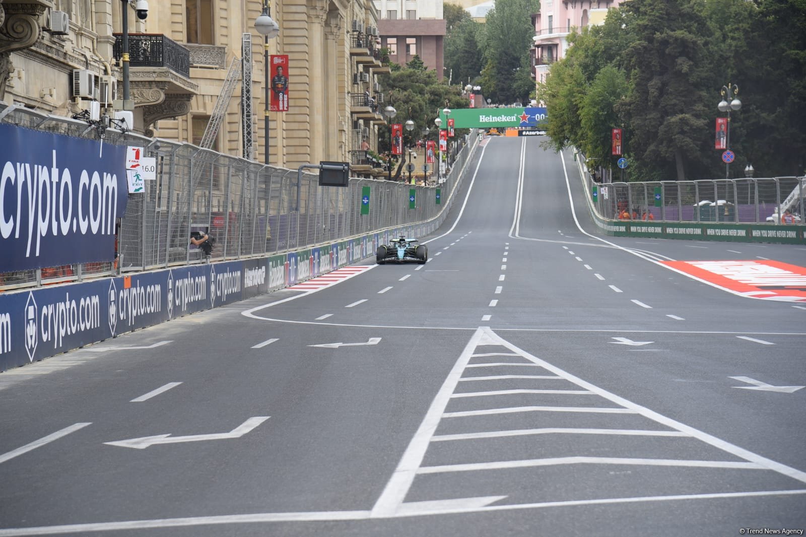 Bakıdakı "Formula 1"dən maraqlı anlar - FOTOREPORTAJ