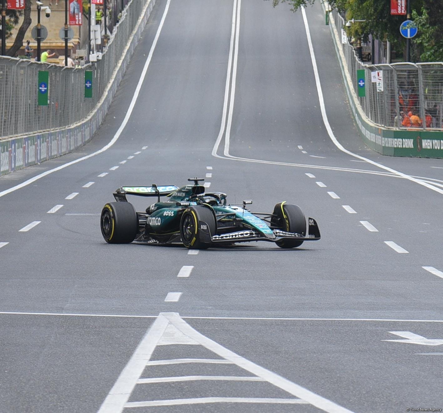 Bakıdakı "Formula 1"dən maraqlı anlar - FOTOREPORTAJ