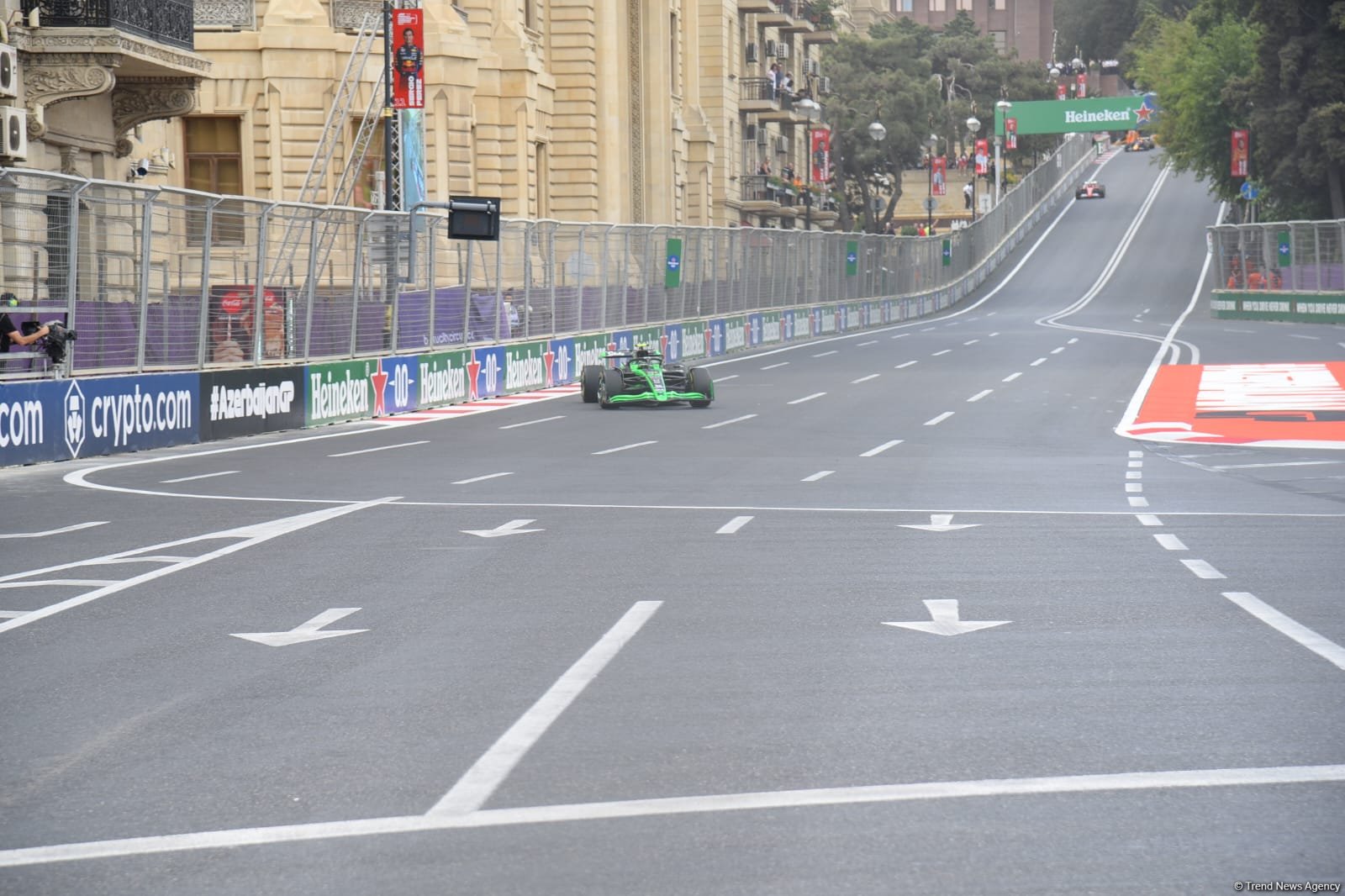 Azərbaycan Qran Prisi çərçivəsində Formula 1 komandalarının sərbəst yürüşləri keçirilib (FOTO/VİDEO) (ƏLAVƏ OLUNUB)