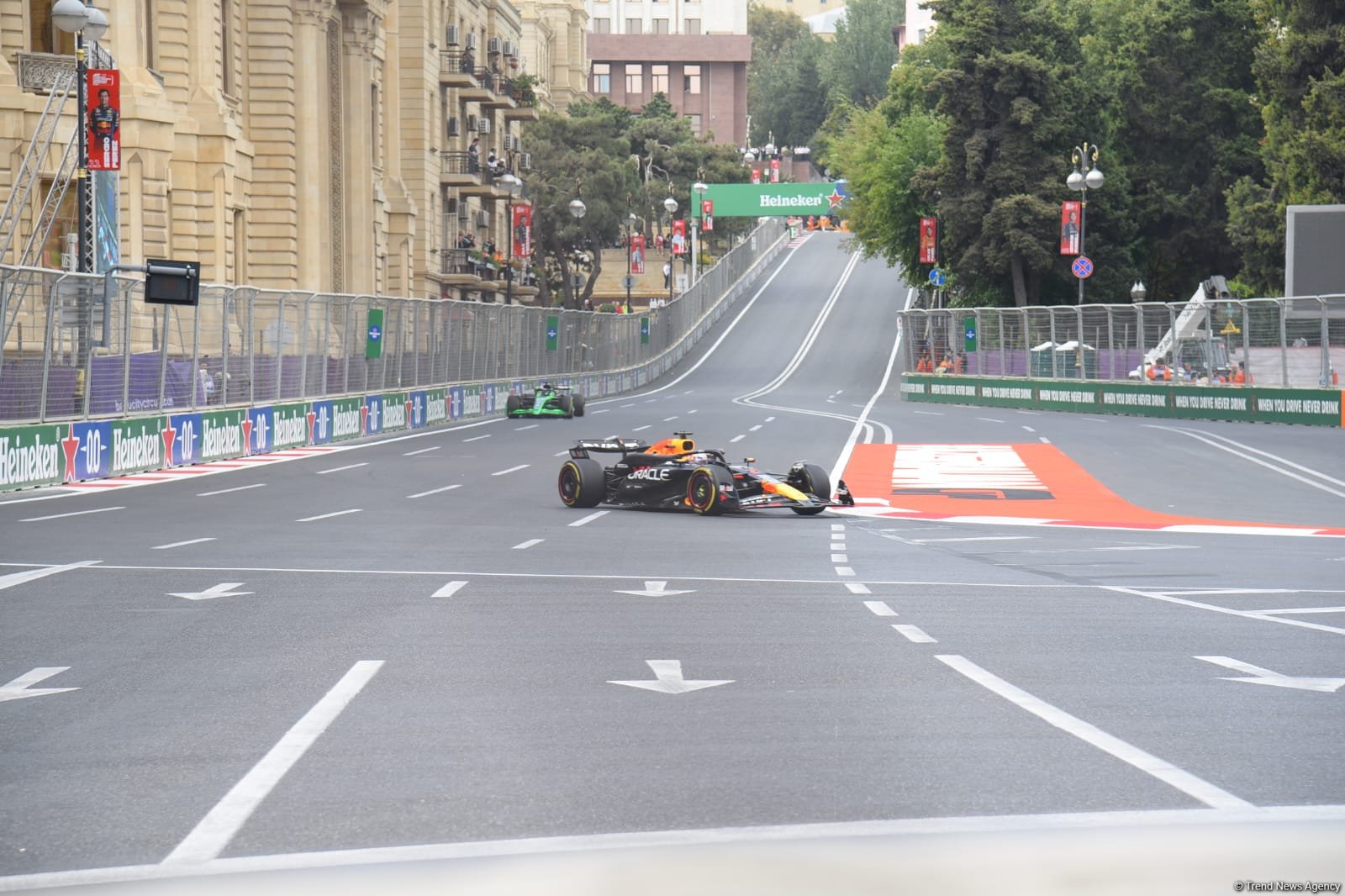 Bakıdakı "Formula 1"dən maraqlı anlar - FOTOREPORTAJ