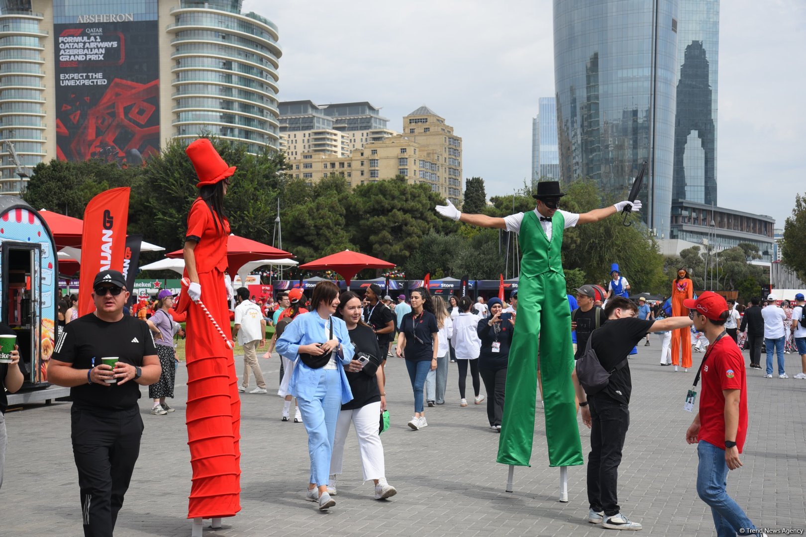 Bakıdakı "Formula 1"in qonaqları - FOTOREPORTAJ