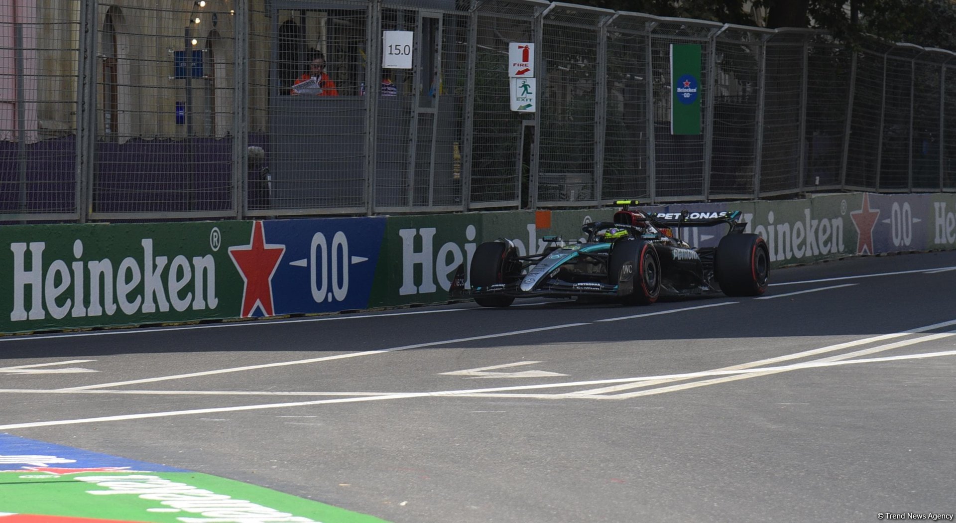 Bakıda “Formula 1” komandalarının ikinci sərbəst yürüşləri başa çatdı (FOTO) (ƏLAVƏ OLUNUB)