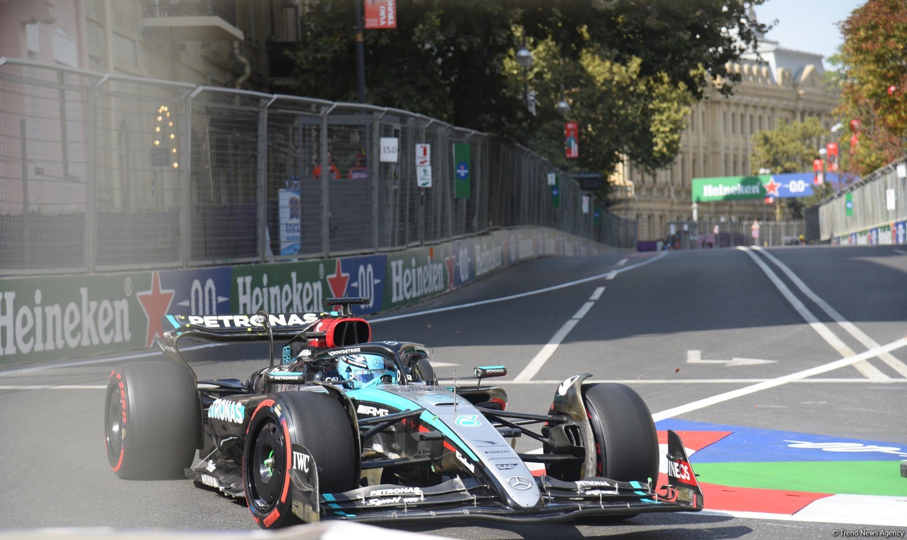 Bakıda “Formula 1” komandalarının ikinci sərbəst yürüşləri başa çatdı (FOTO) (ƏLAVƏ OLUNUB)