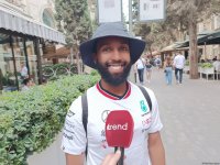 Afrikadan gələn qonaqlar "Formula 1"in Bakıda keçirilməsindən məmnundurlar (FOTO)