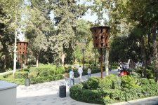 Səs-küysüz, göz oxşayan “Xaqani” bağından FOTOREPORTAJ