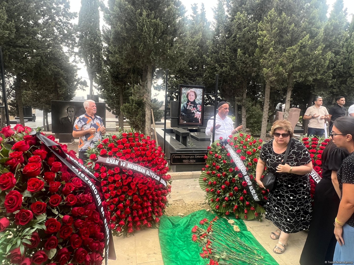 Fatma Səttarova torpağa tapşırıldı (FOTO)