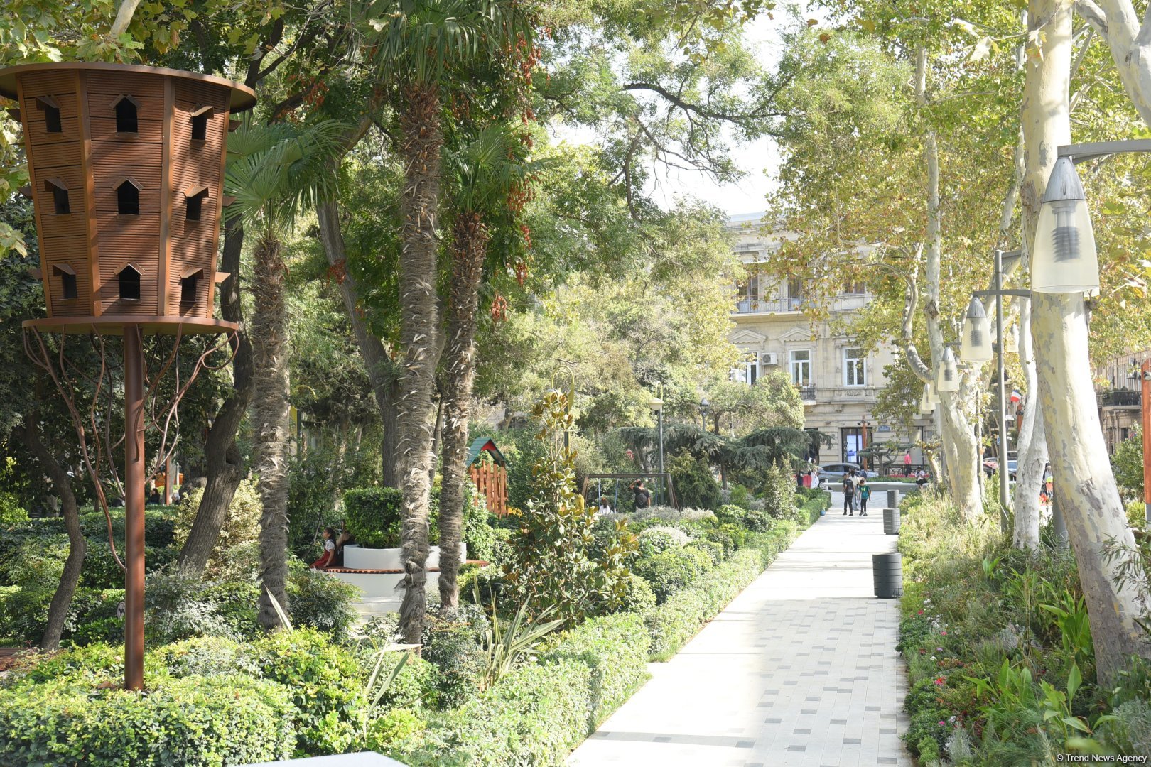 Səs-küysüz, göz oxşayan “Xaqani” bağından FOTOREPORTAJ