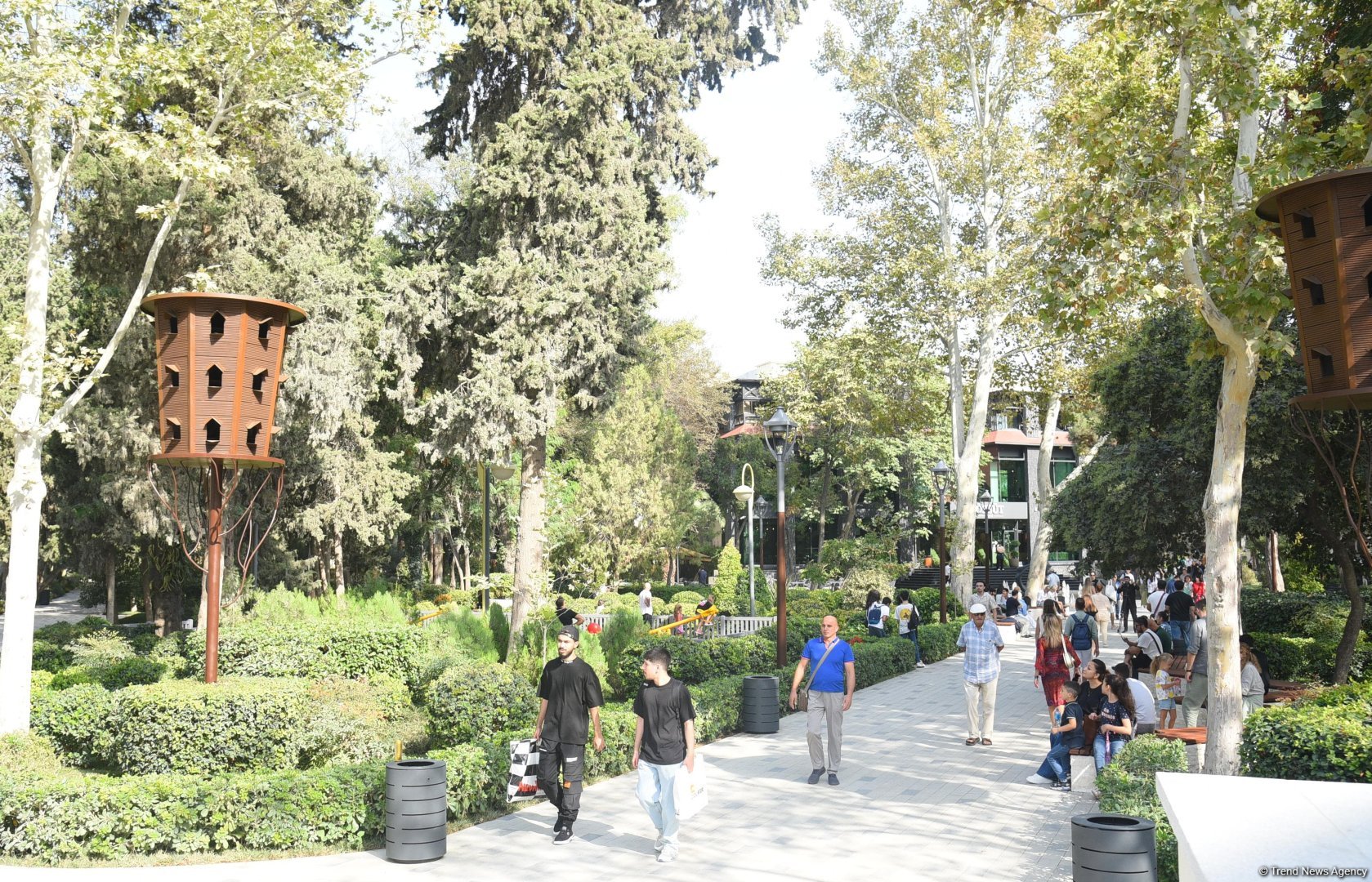 Səs-küysüz, göz oxşayan “Xaqani” bağından FOTOREPORTAJ
