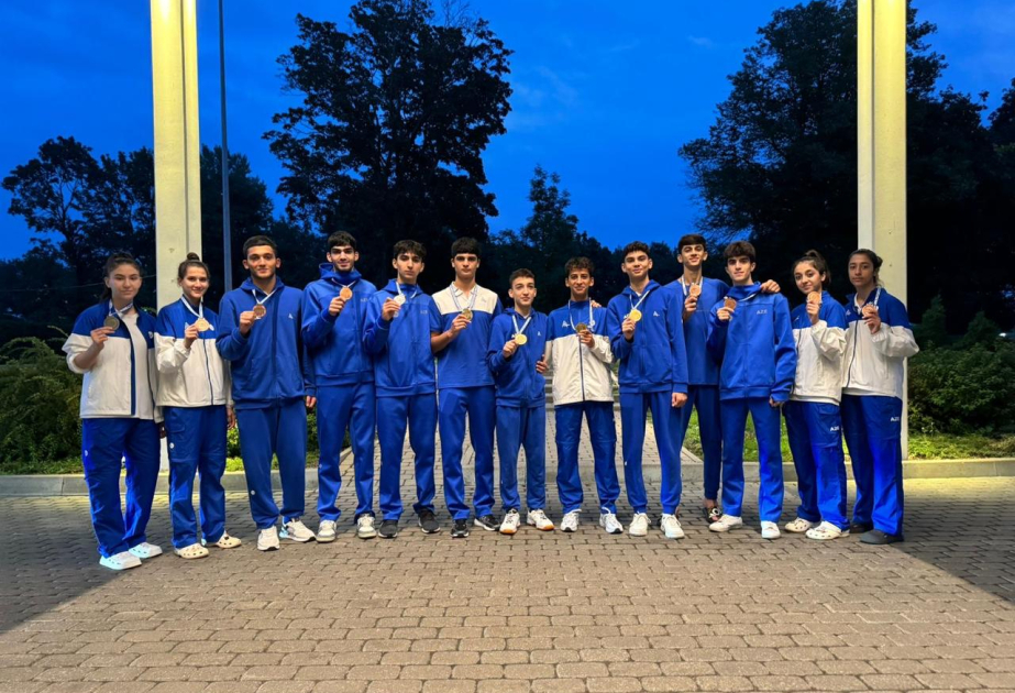 Azərbaycan taekvondoçuları Latviyada keçirilən turnirdə 13 medal qazanıblar