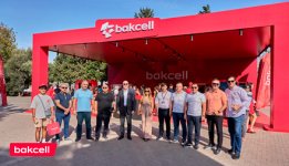 Media nümayəndələri “Bakcell”in “Formula 1” stendini ziyarət ediblər (FOTO)