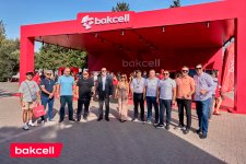 Media nümayəndələri “Bakcell”in “Formula 1” stendini ziyarət ediblər (FOTO)