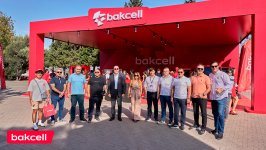 Media nümayəndələri “Bakcell”in “Formula 1” stendini ziyarət ediblər (FOTO)