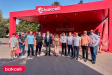 Media nümayəndələri “Bakcell”in “Formula 1” stendini ziyarət ediblər (FOTO)