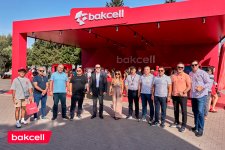 Media nümayəndələri “Bakcell”in “Formula 1” stendini ziyarət ediblər (FOTO)