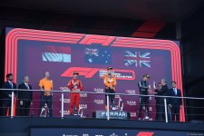 Bakıda "Formula 1" final yarışının qalibləri mükafatlandırılıb (FOTO/VİDEO)