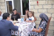 Xaçmazın icra başçısı birinci sinifə gedəcək şəhid övladını ziyarət edib (FOTO)