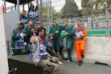 "Formula 1" Azərbaycan Qran-Prisində “Yaşıl Post” yenidən quraşdırılıb (FOTO)