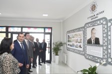 Şamaxının Bağırlı kəndində Heydər Əliyev Fondu tərəfindən inşa olunan yeni məktəb binası istifadəyə verilib (FOTO)