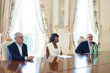 Naomi Kempbell Azərbaycana səfəri ilə bağlı paylaşım edib (FOTO/VIDEO)