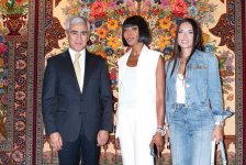 Naomi Kempbell Azərbaycana səfəri ilə bağlı paylaşım edib (FOTO/VIDEO)
