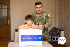 “Nar” YAŞAT Fondu ilə birgə “Bilik Günü” münasibətilə şəhid övladlarını təbrik etdi (FOTO)
