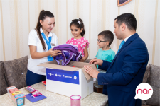 “Nar” YAŞAT Fondu ilə birgə “Bilik Günü” münasibətilə şəhid övladlarını təbrik etdi (FOTO)