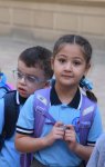 Yeni tədris ilində birincilərin həyəcanı (FOTOREPORTAJ)