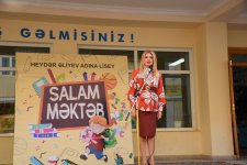 Yeni tədris ilində birincilərin həyəcanı (FOTOREPORTAJ)