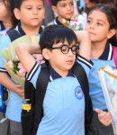Yeni tədris ilində birincilərin həyəcanı (FOTOREPORTAJ)