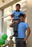 Yeni tədris ilində birincilərin həyəcanı (FOTOREPORTAJ)