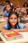 Yeni tədris ilində birincilərin həyəcanı (FOTOREPORTAJ)
