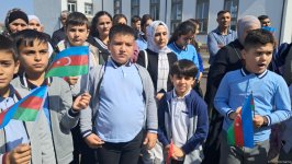 Xocalıda da ilk zəng çalındı (FOTO)