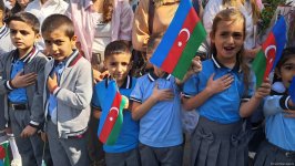 Xocalıda da ilk zəng çalındı (FOTO)